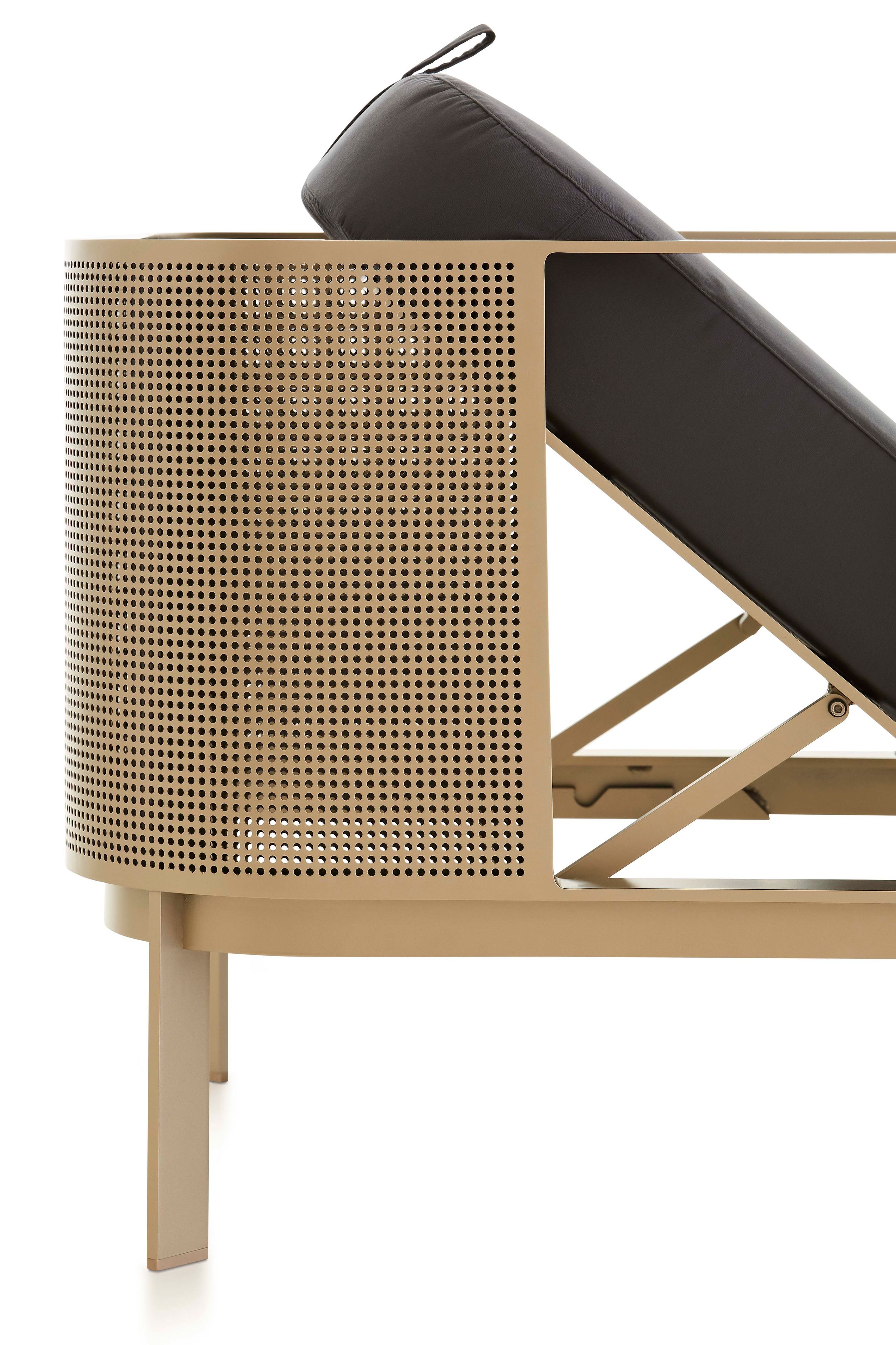 Тканевая откидная Садовая кровать с подлокотниками GANDIABLASCO Solanas ARCH-00147509 - Вид №6