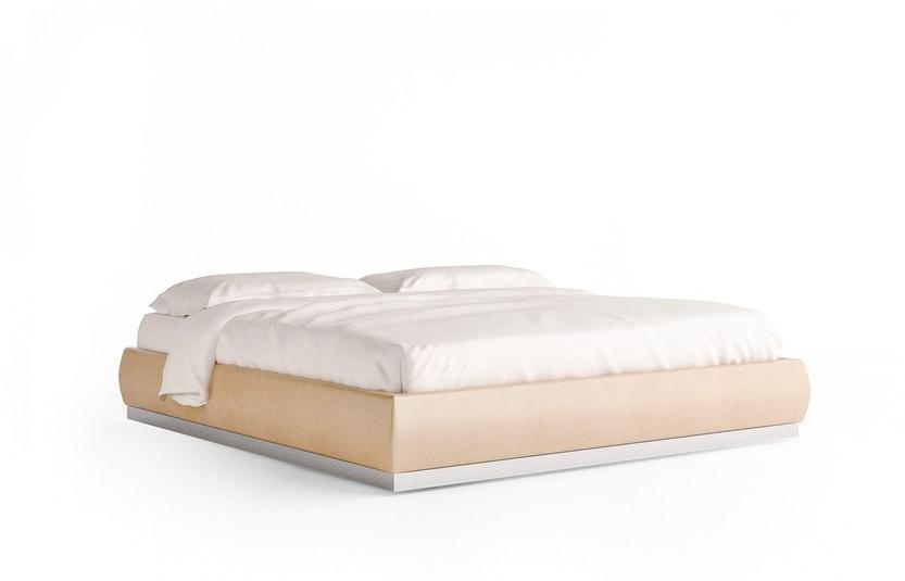 Caroti Мягкая двуспальная деревянная кровать king size в современном стиле Concept Art.11 - plateau - Вид №2