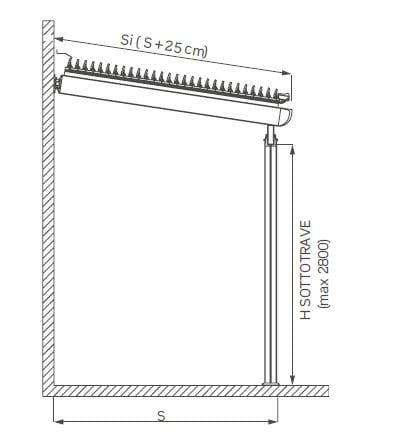 Алюминиевая пергола с поворотными пластинами Mv Line биоклиматические ARCH-00078771 - Вид №10