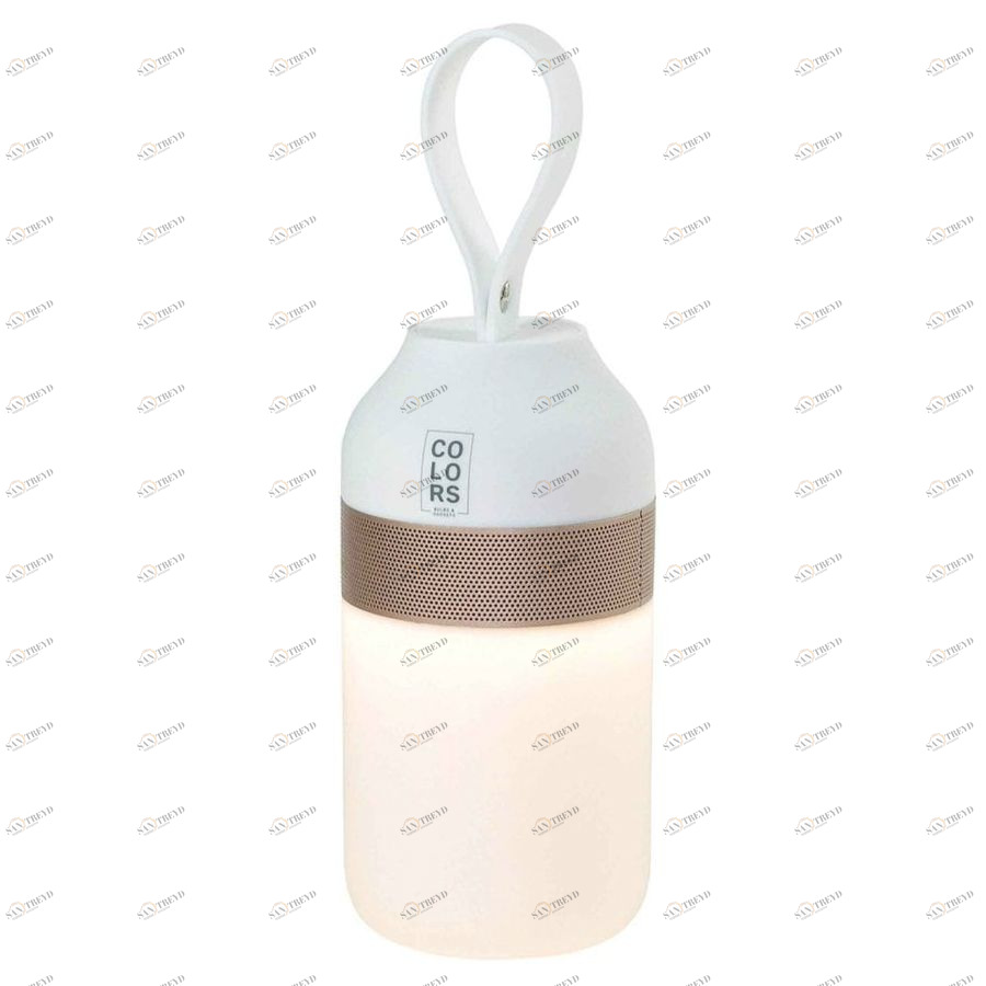 Колонка беспроводная Colors The Mini, белая Halo Design 930289