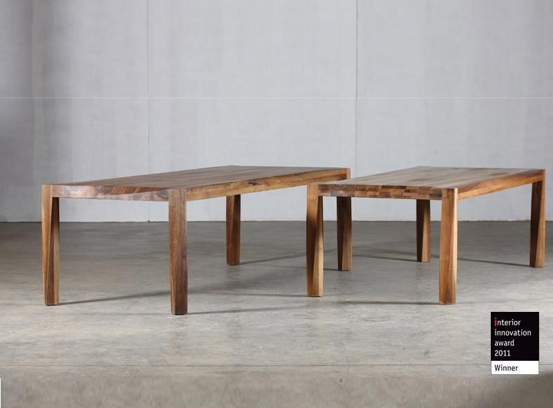 Artisan Прямоугольный стол из массива дерева Torsio Dttoxxyy  - Вид №3