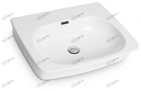 66325-26-27 Подвесная раковина настенная овальная Newform Lavabi белая