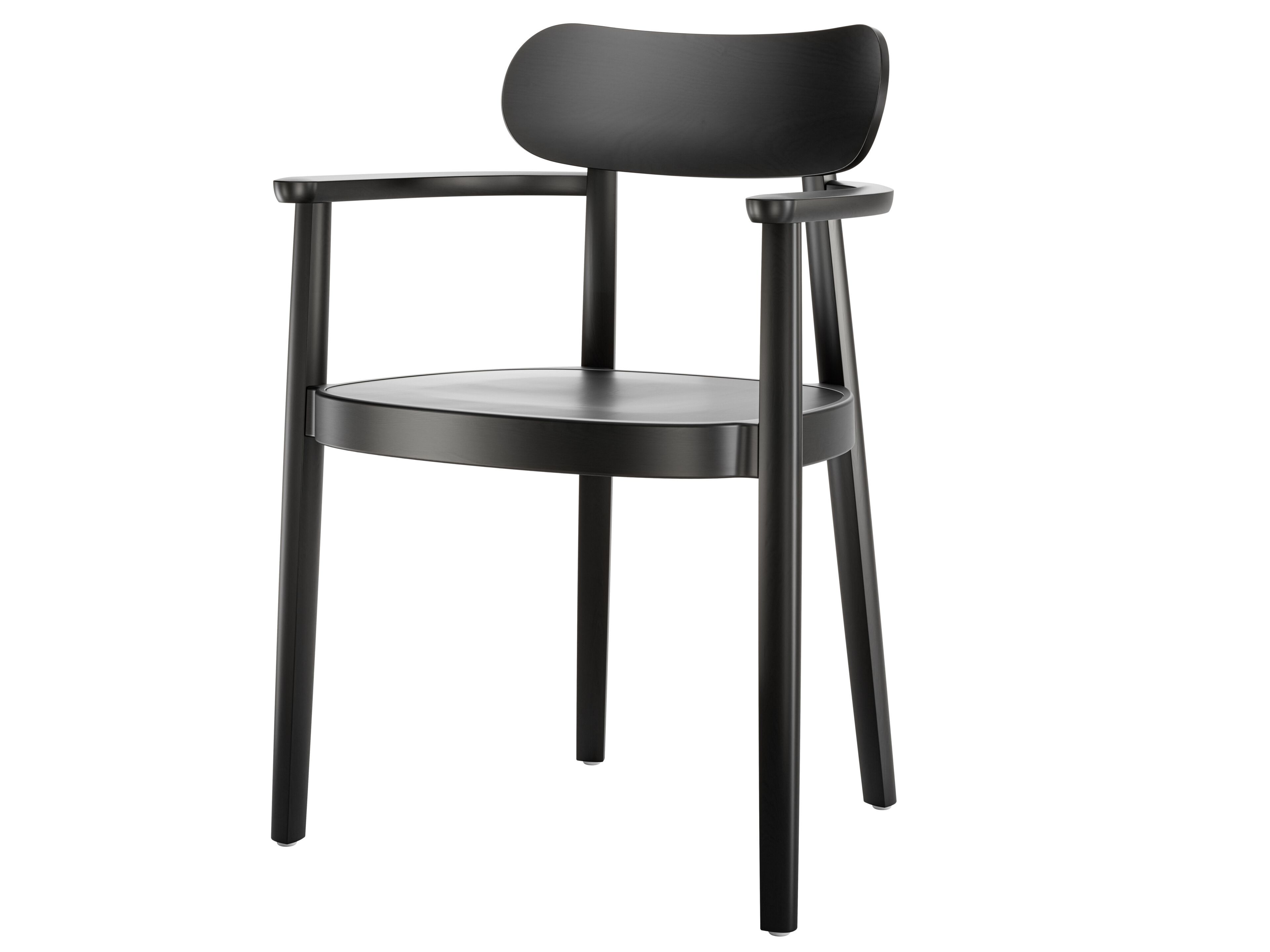 Стул из массива дерева с подлокотниками THONET 118 ARCH-00018419 - Вид №2