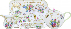 10649246 Herend Тет-а-тет чайный Herend "Вечность" 2/10 Фарфор
