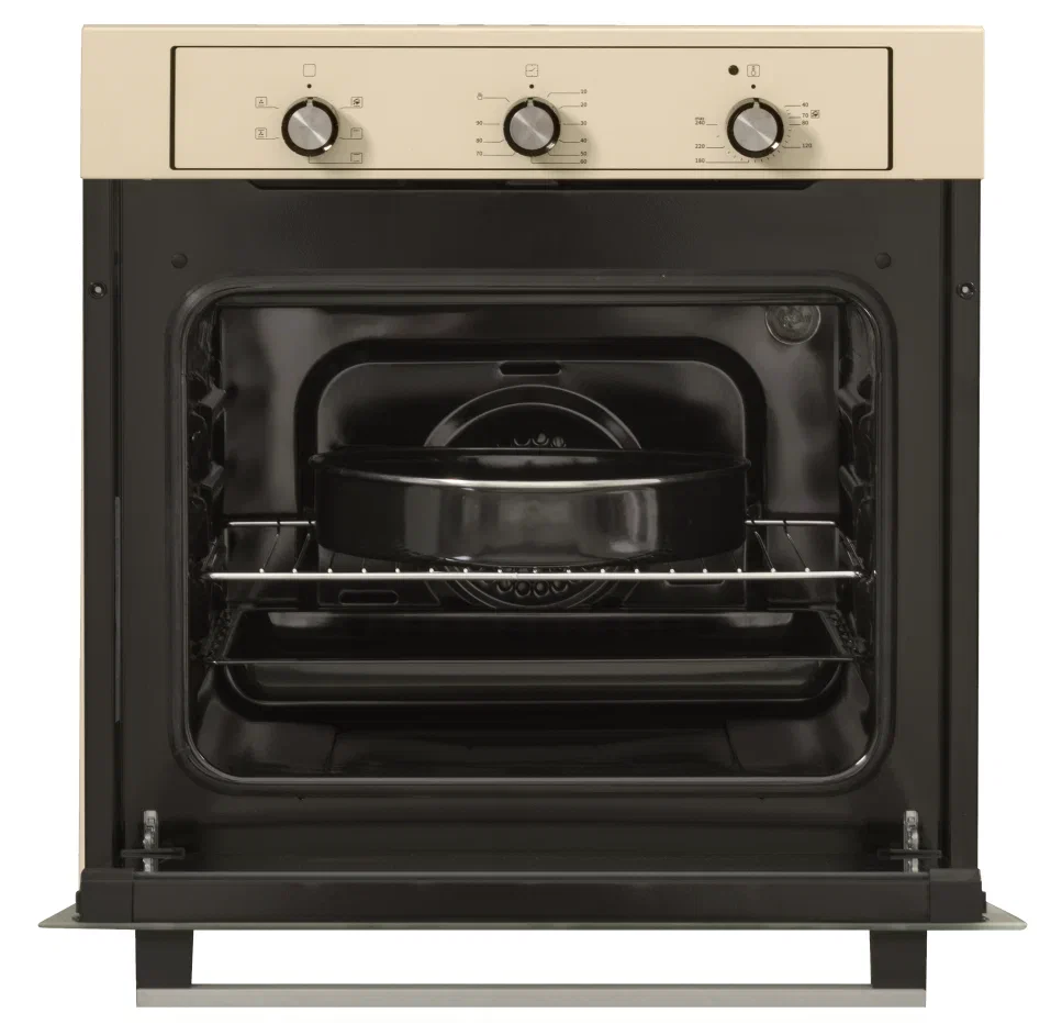 9057806 Электрический духовой шкаф Delvento V6ER16001 бежевый STDN-0002447 - Вид №1