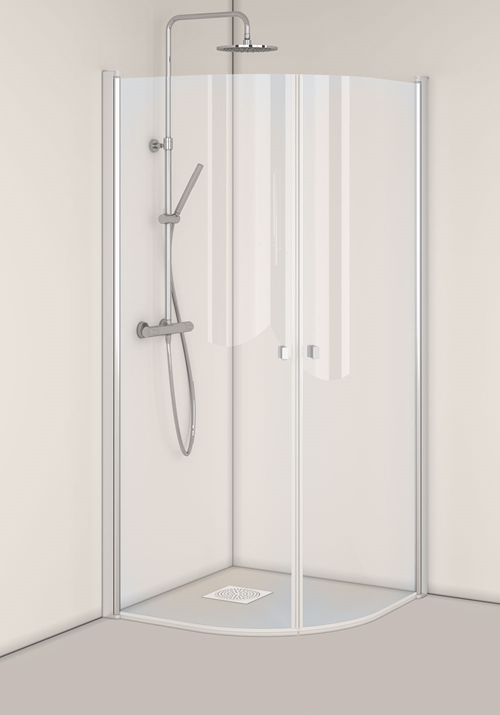 1450422 Igloo Pro Душевой Уголок Круглый 70X90 Hafa Прозрачный  - Вид №1