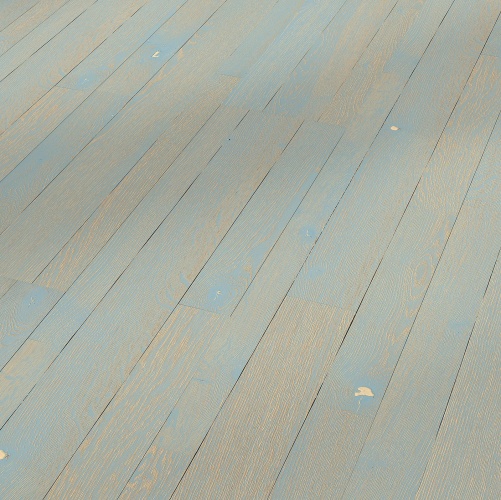 Паркетная доска Meister PС 400 Style Фьордово-синий 8268 Дуб Рустик с брашью (Текстурированная) 2400х255 мм 2300200061 - Вид №1