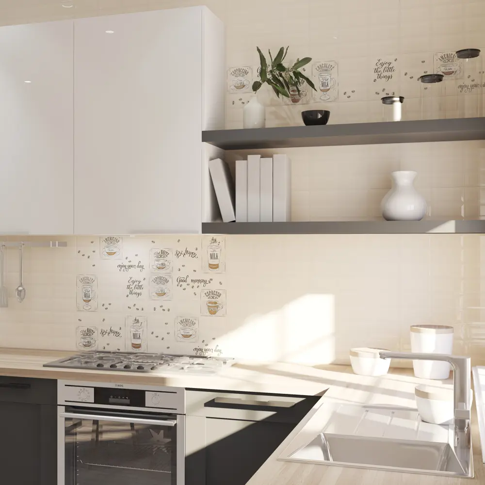 Плитка настенная Azori Liberica 20.1x40.5 см 1.14 м² цвет бежевый 82494714 STLM-2042198 - Вид №6
