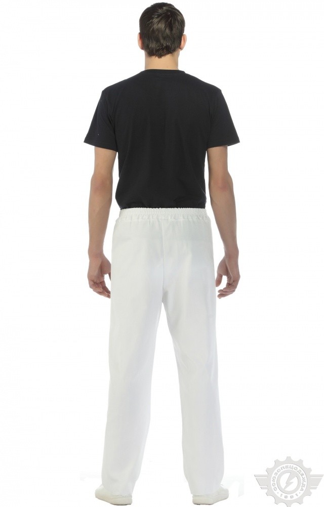 66061 Брюки "Снежок" белые  Медицинская одежда  размер 50 Спецодежда  - Вид №7