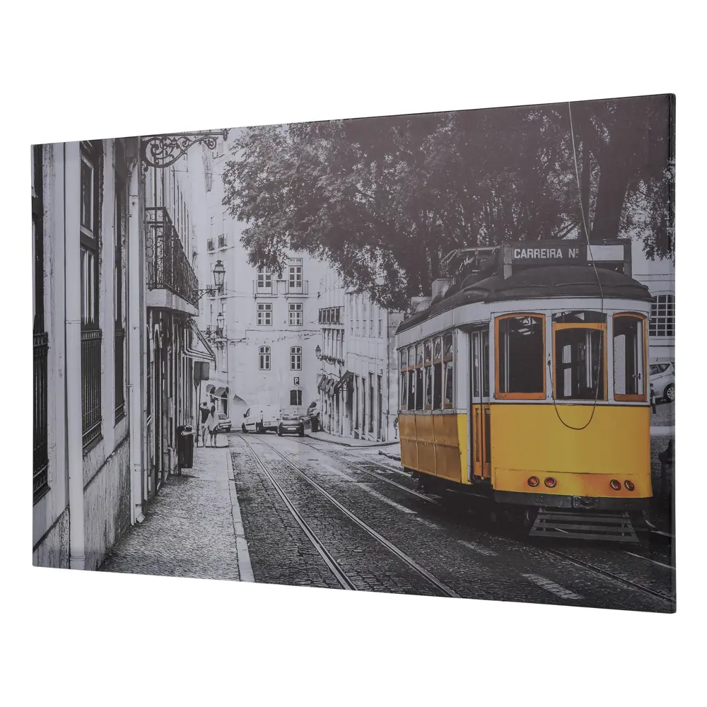Картина на холсте "Желтый трамвай" 70x110 см 82887350 STLM-2025510 Santreyd  - Вид №1