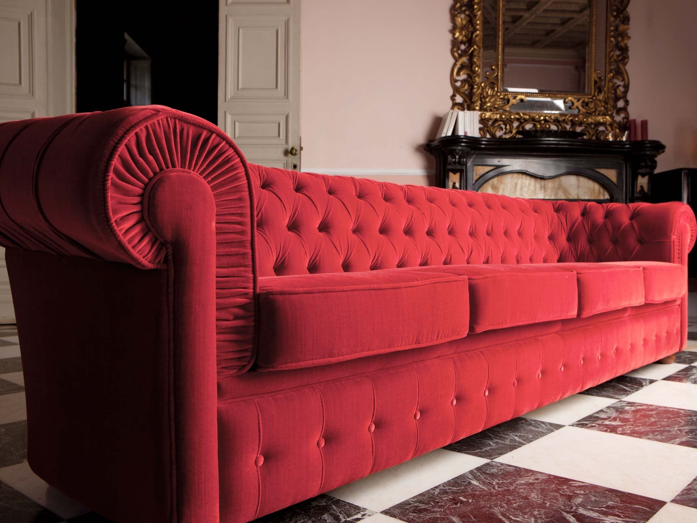 Двуспальный диван-кровать из ткани Domingo Salotti 800 ARCH-00139416 - Вид №2