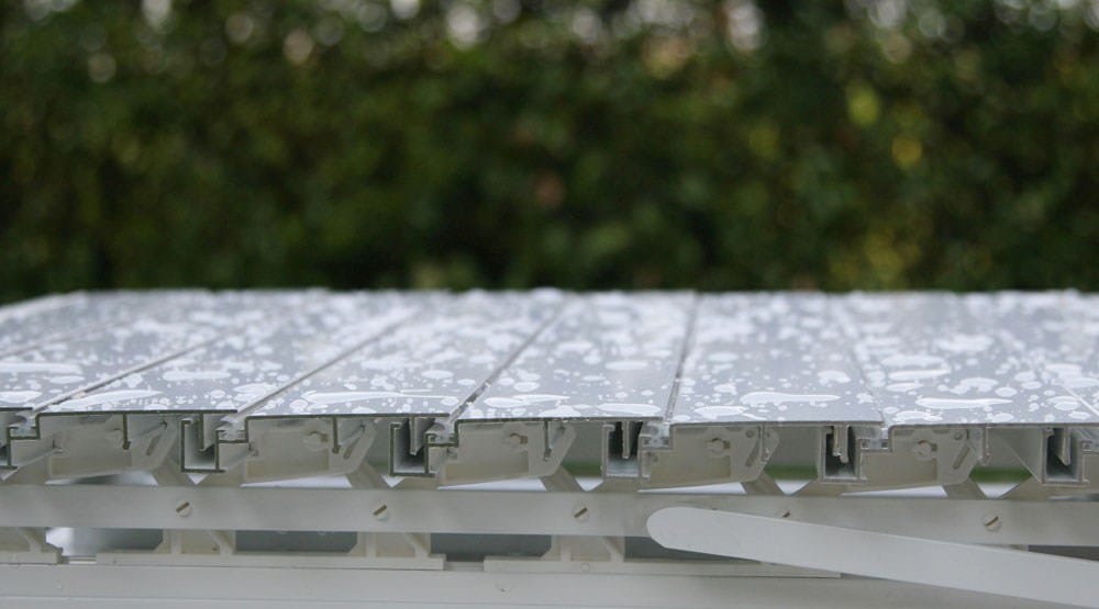 Алюминиевая пергола с поворотными пластинами STUDIO 66 COVER PLAIN ARCH-00061936 - Вид №11