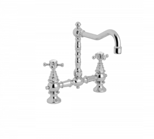 Gentry Home Центр смесителя для раковины до центра два отверстия под смеситель мм Antique Хром GH103016