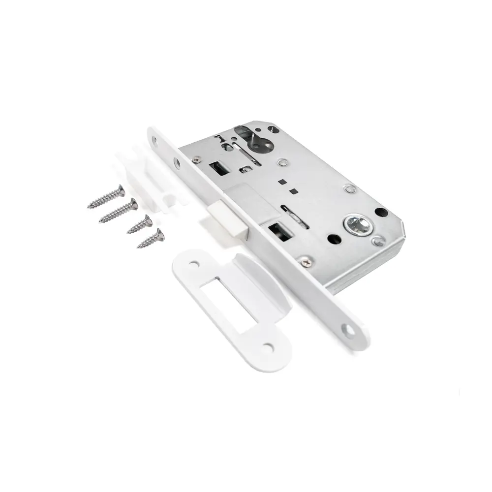 Корпус замка Palladium 385 80x140 мм сталь цвет белый STLM-2098607 - Вид №1