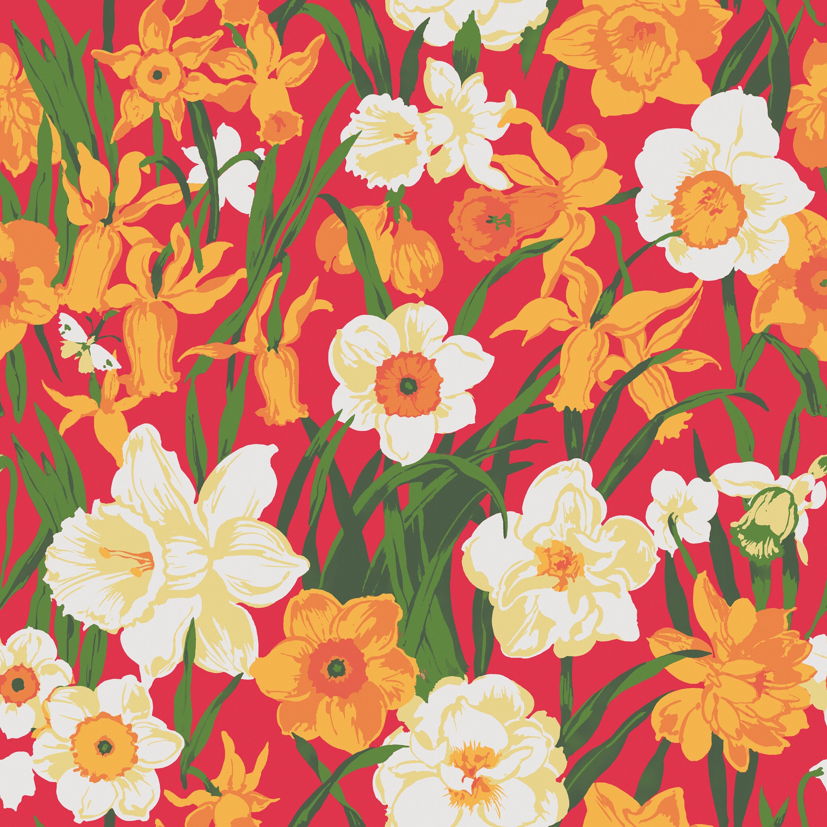 Обои с цветочными мотивами Inkiostro Bianco SANSEVERINA ARCH-00009766