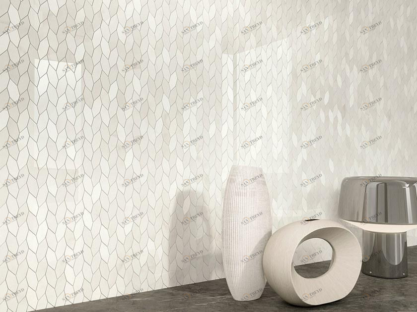 Atlas Concorde Белая мозаика Marvel shine sun-id-1492191