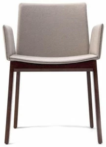 Capdell Стул из ткани с подлокотниками Ava