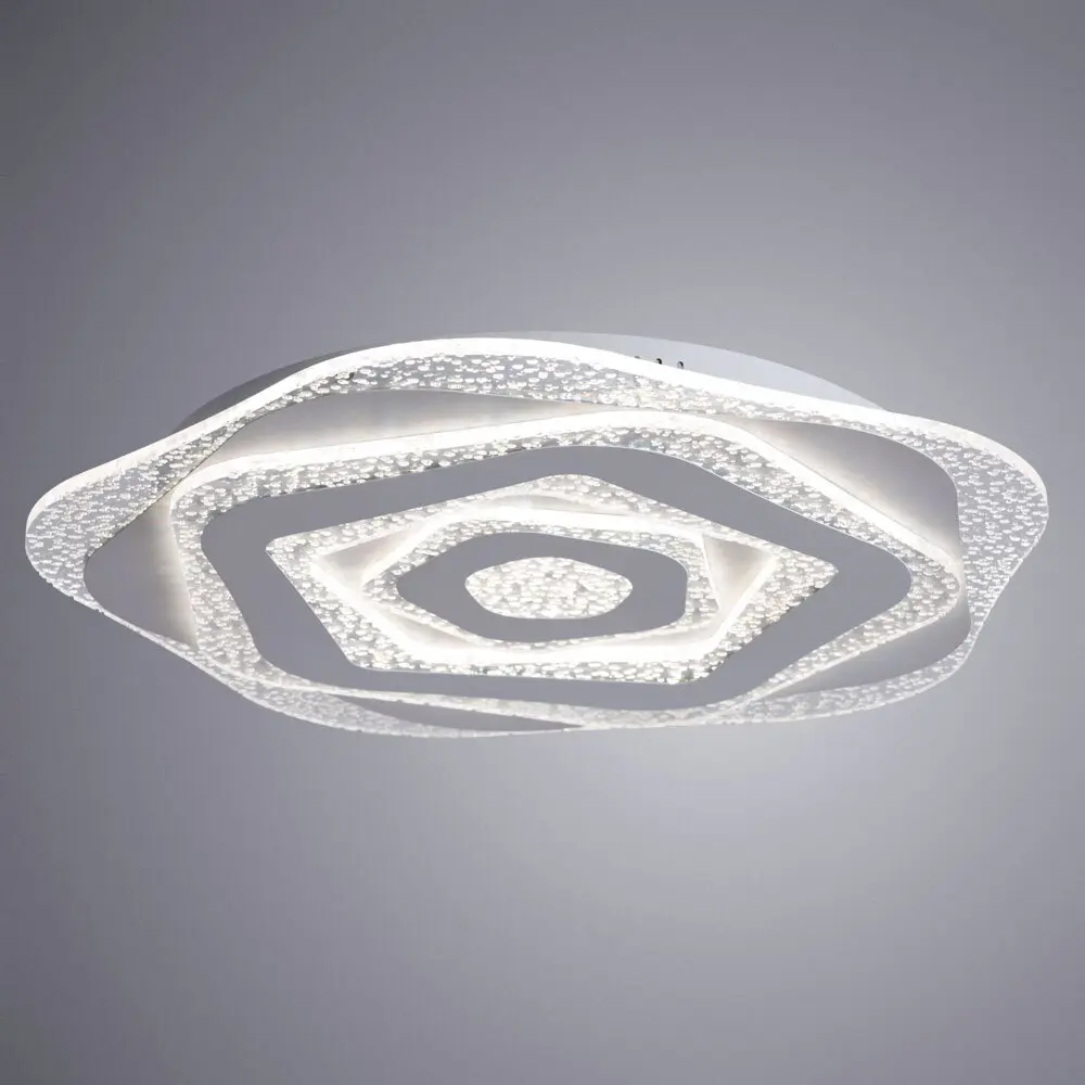Люстра потолочная Arte Lamp Multi-Bead с пультом 26 м² регулируемый белый свет управление со смартфона цвет белый 86358478 STLM-2147457 