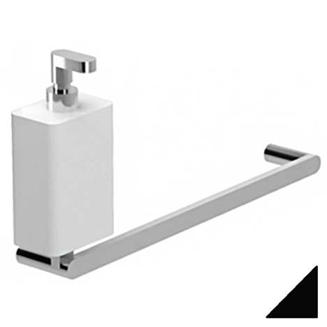 LV501501560 Дозатор жидкого мыла с полотенцедержателем Webert Living