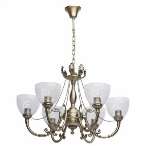 Подвесная люстра MW-Light Аманда 481011506 MW-LIGHT ДИЗАЙНЕРСКИЕ, АМАНДА 185548 Бронза