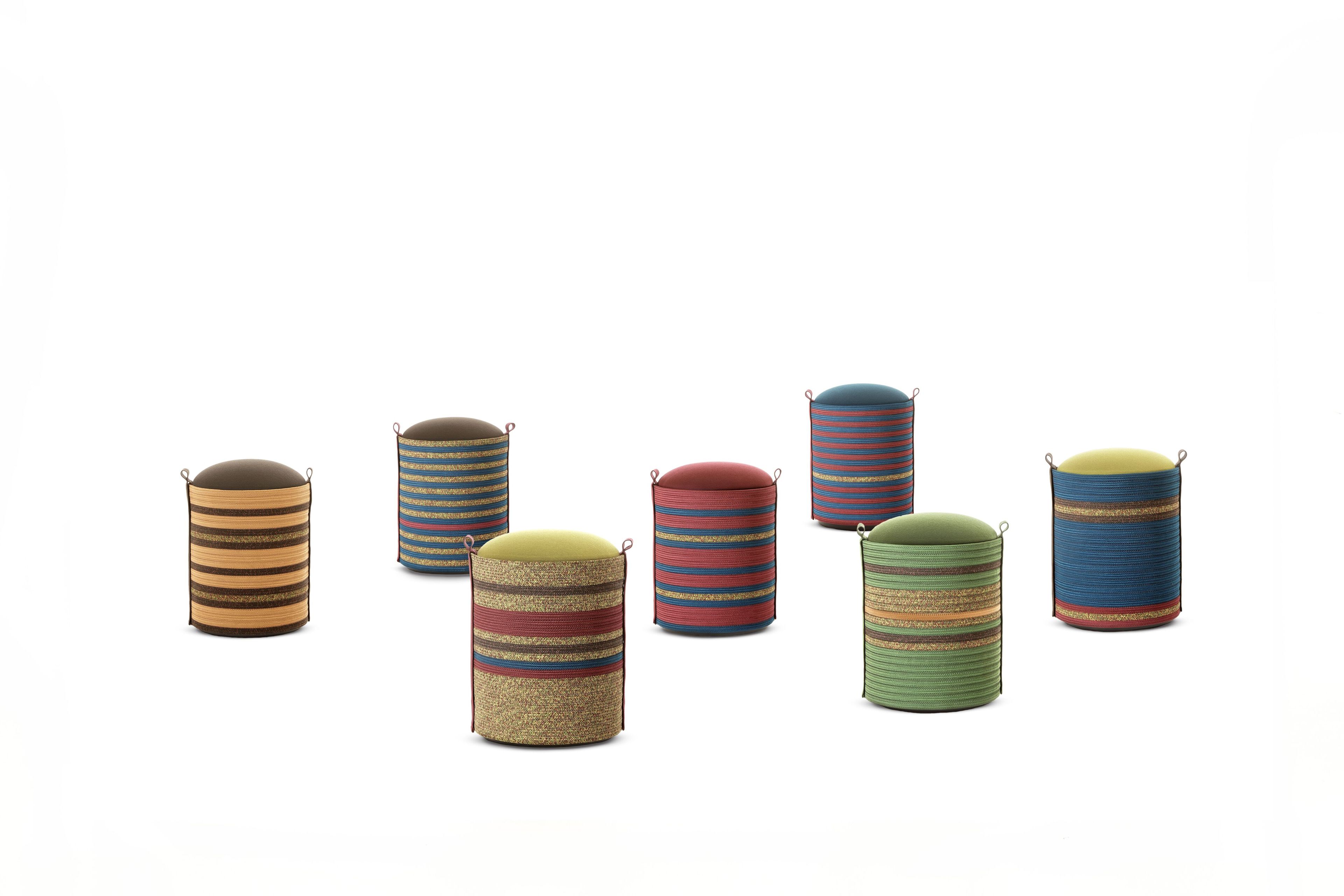 Ручная швейная наружная цилиндрическая пуфик Nodo Italia Antonio Marras + Nodo Italia ARCH-00069396 - Вид №11
