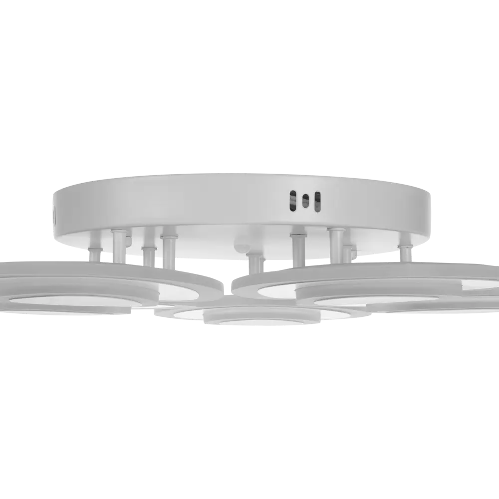 Люстра потолочная светодиодная Escada 10223/5LED 94W с пультом управления, 28 м², регулируемый белый свет, цвет белый STLM-2039655 - Вид №6