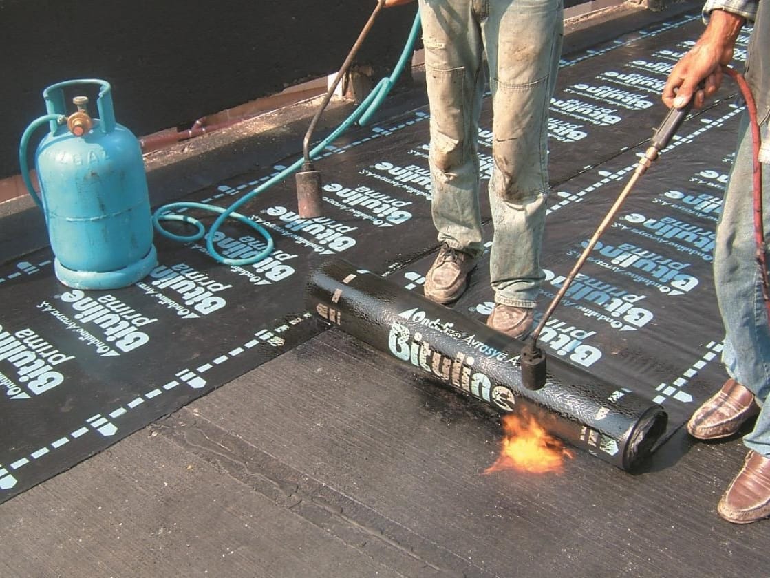 Холодная гибкость усиленная эластопластомерная гидроизоляционная битумная мембрана на основе битума ONDULINE ITALIA битулин ARCH-00007326