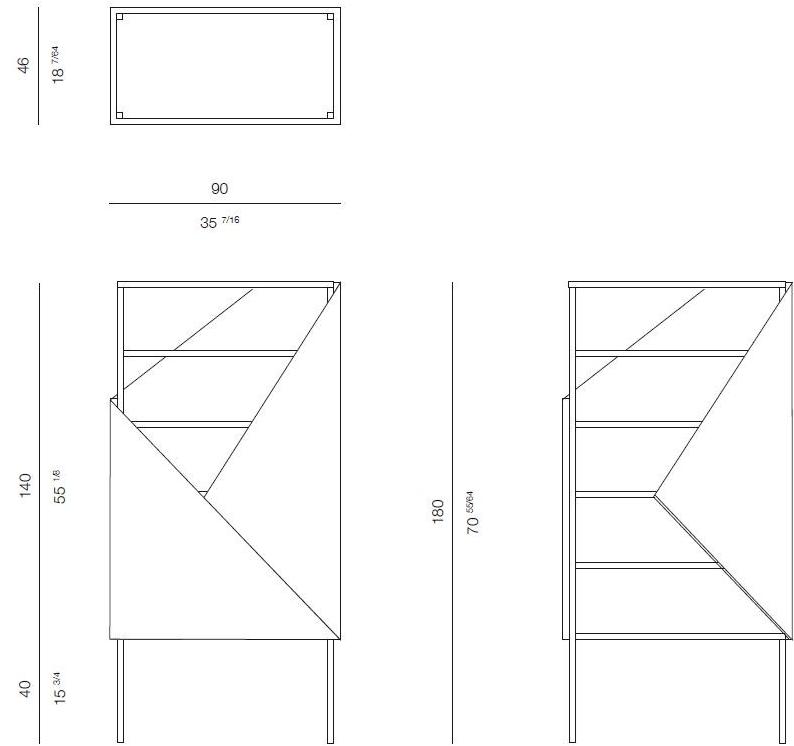 ROSSATO ARREDAMENTI Комод из фанерованной древесины Home Rhc-22 - Вид №4