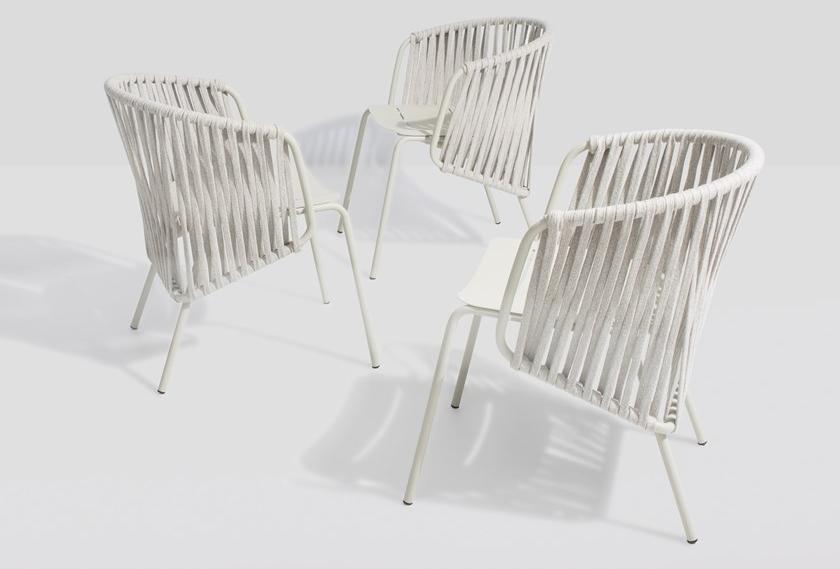 Garda Furniture Садовое кресло из веревки с подлокотниками Ataman Ga01le - Вид №4