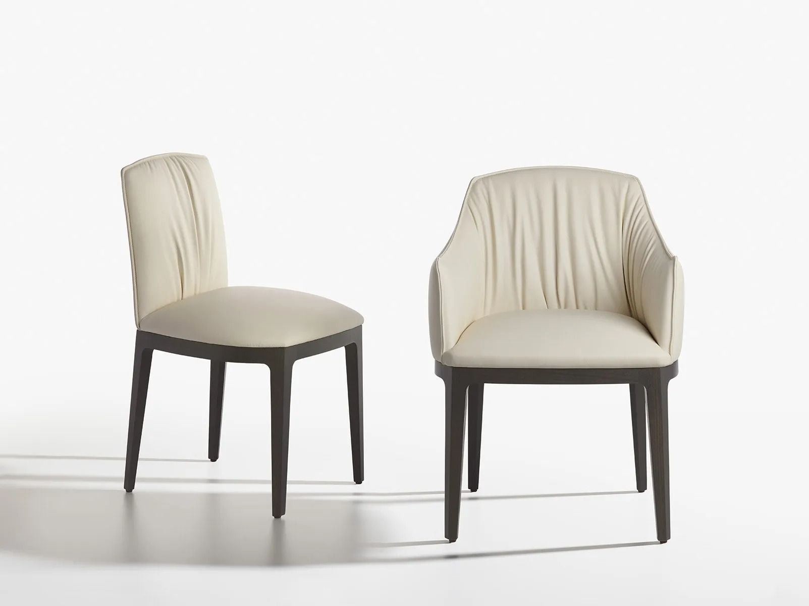 Мягкое кожаное кресло с подлокотниками Potocco ARCH-00127811 - Вид №1