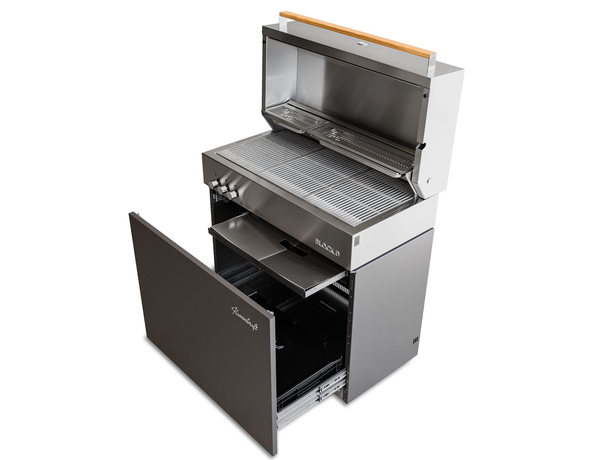 Газовый гриль из нержавеющей стали Flammkraft BLOCK D ARCH-00141165 - Вид №3