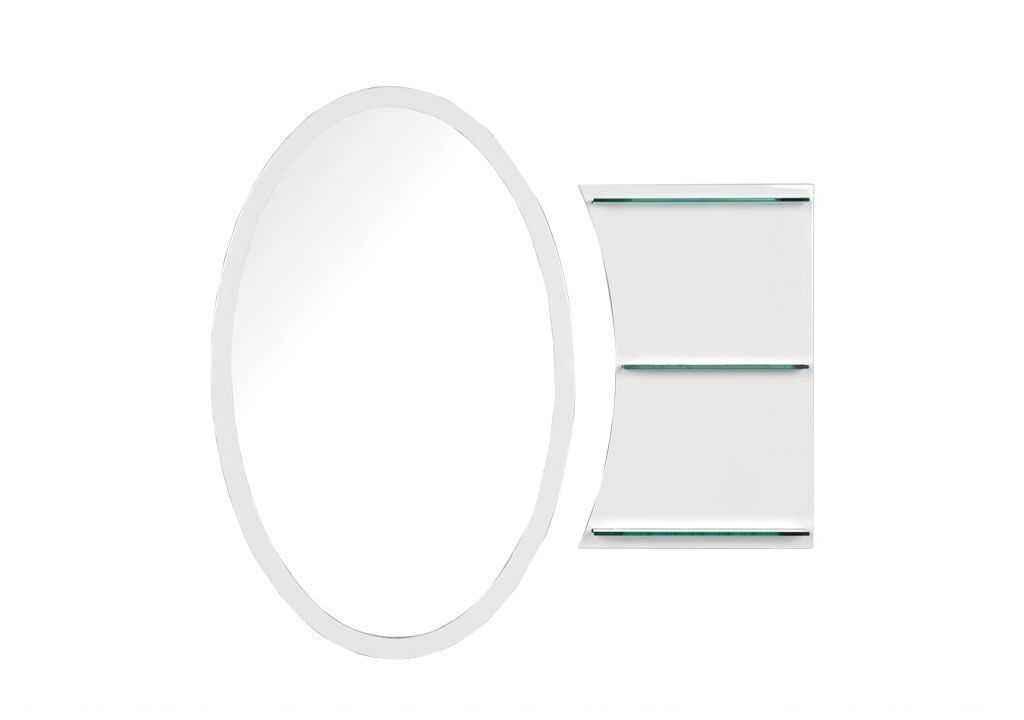 Зеркало Aquanet Опера L/R 70 белый 0016960700169630 - Вид №1