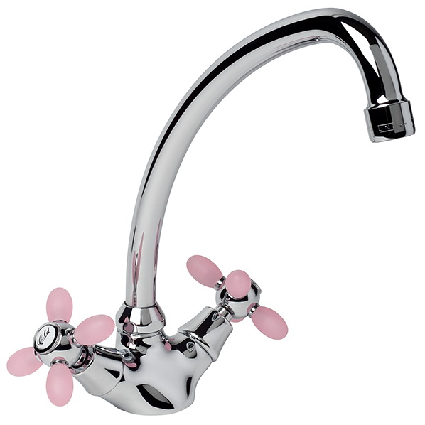 022 SPECTRUM pink  Смеситель для кухни  ARGO kran 