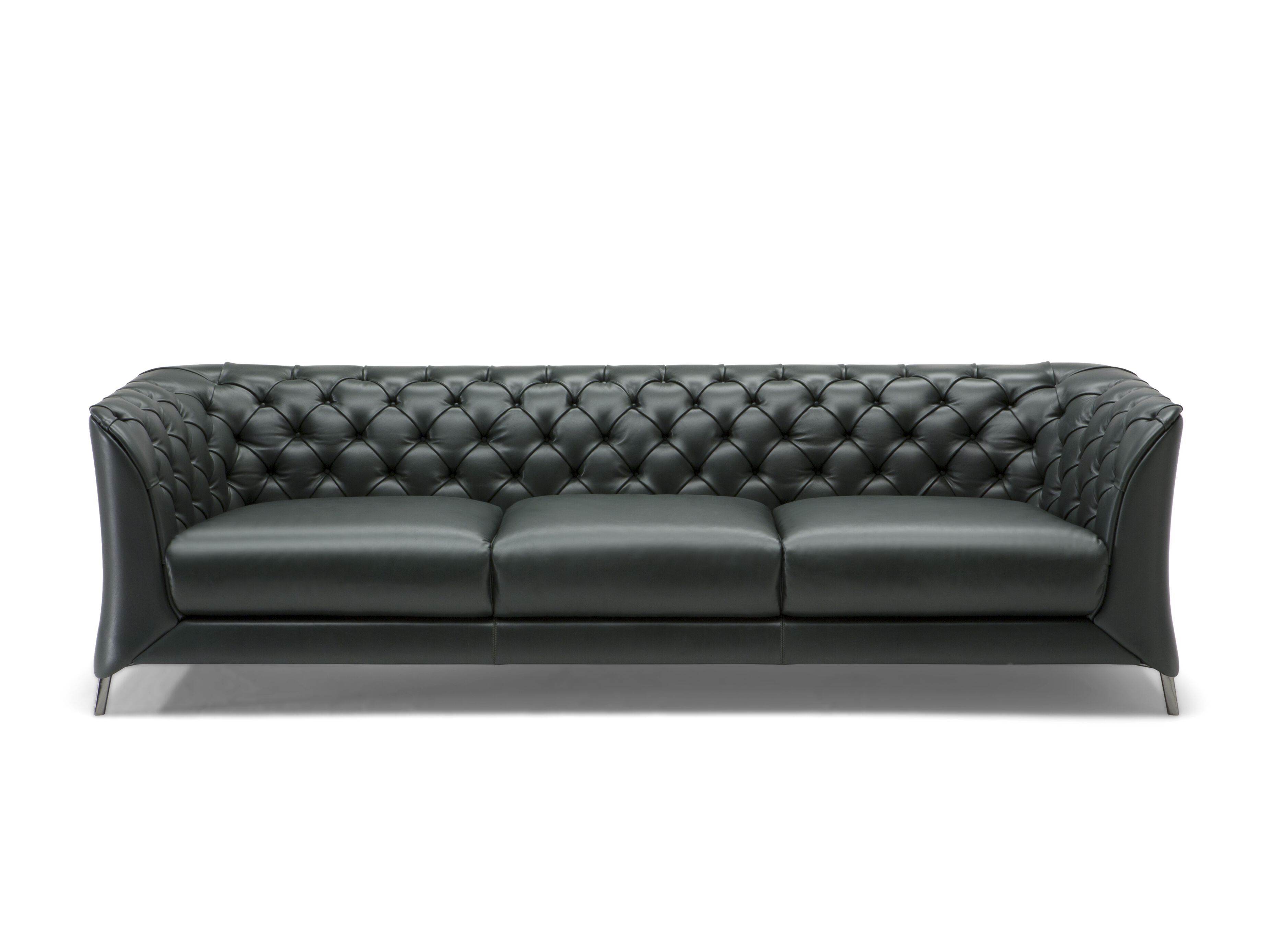 Кожаный или тканевый капитонный диван Natuzzi Italia La scala ARCH-00137580