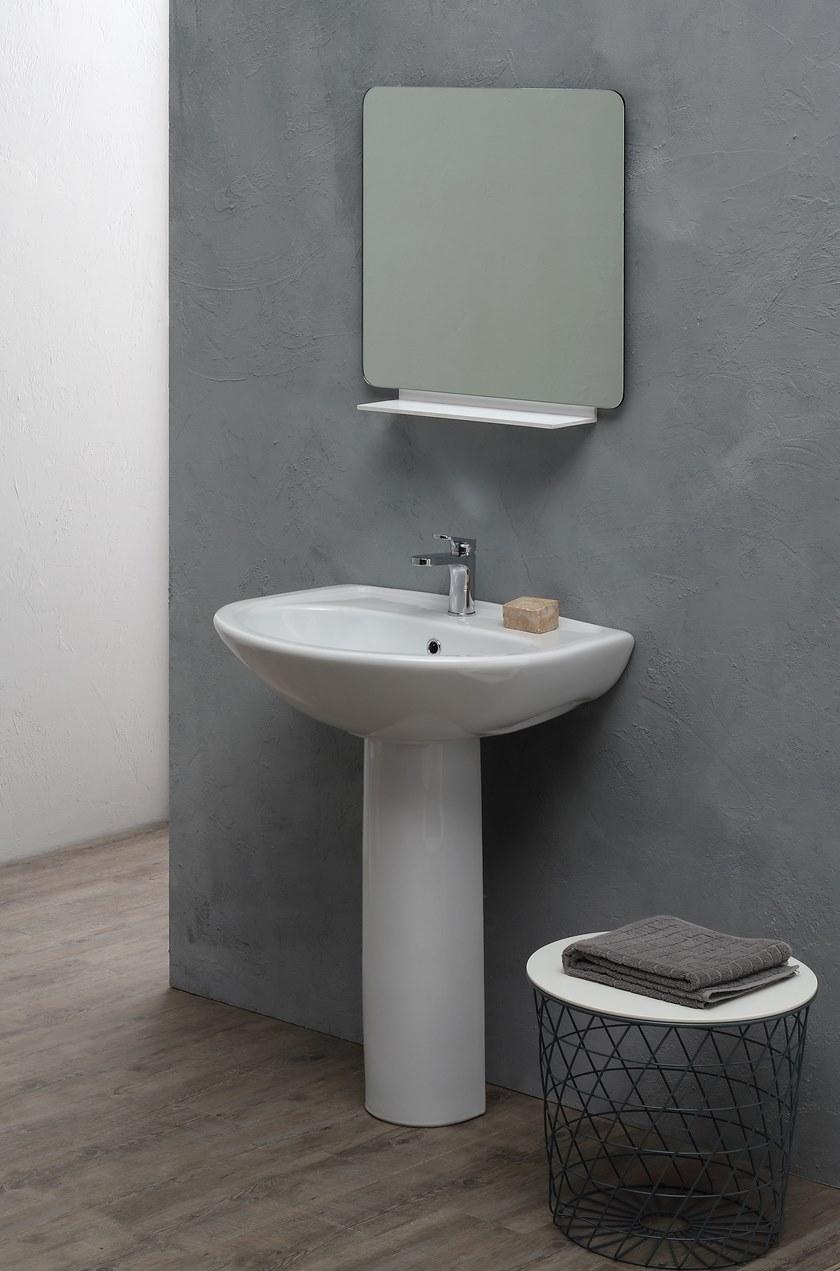 Rub9co01 Напольная раковина стоящая овальная Olympia Ceramica RUBINO - Вид №1