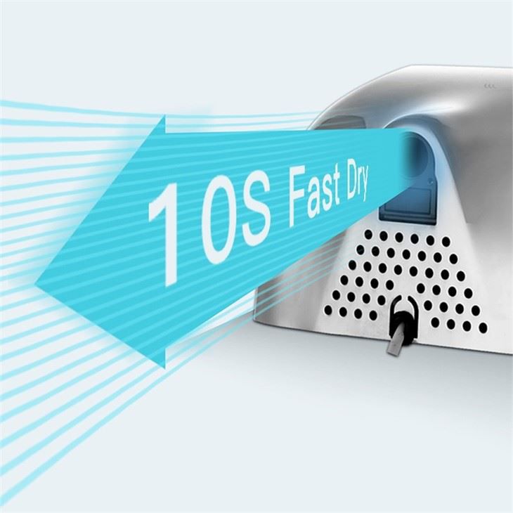 Сушилка для рук из нержавеющей стали AIKE AK2800_836  - Вид №4