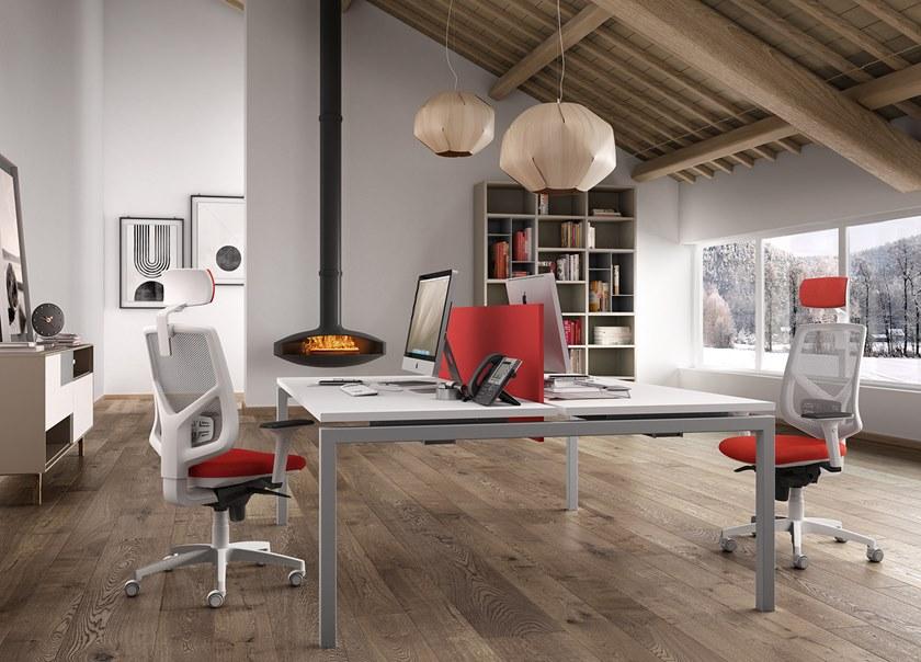 Leyform Сетчатое офисное кресло с регулируемой высотой и подлокотниками  129252r  - Вид №5