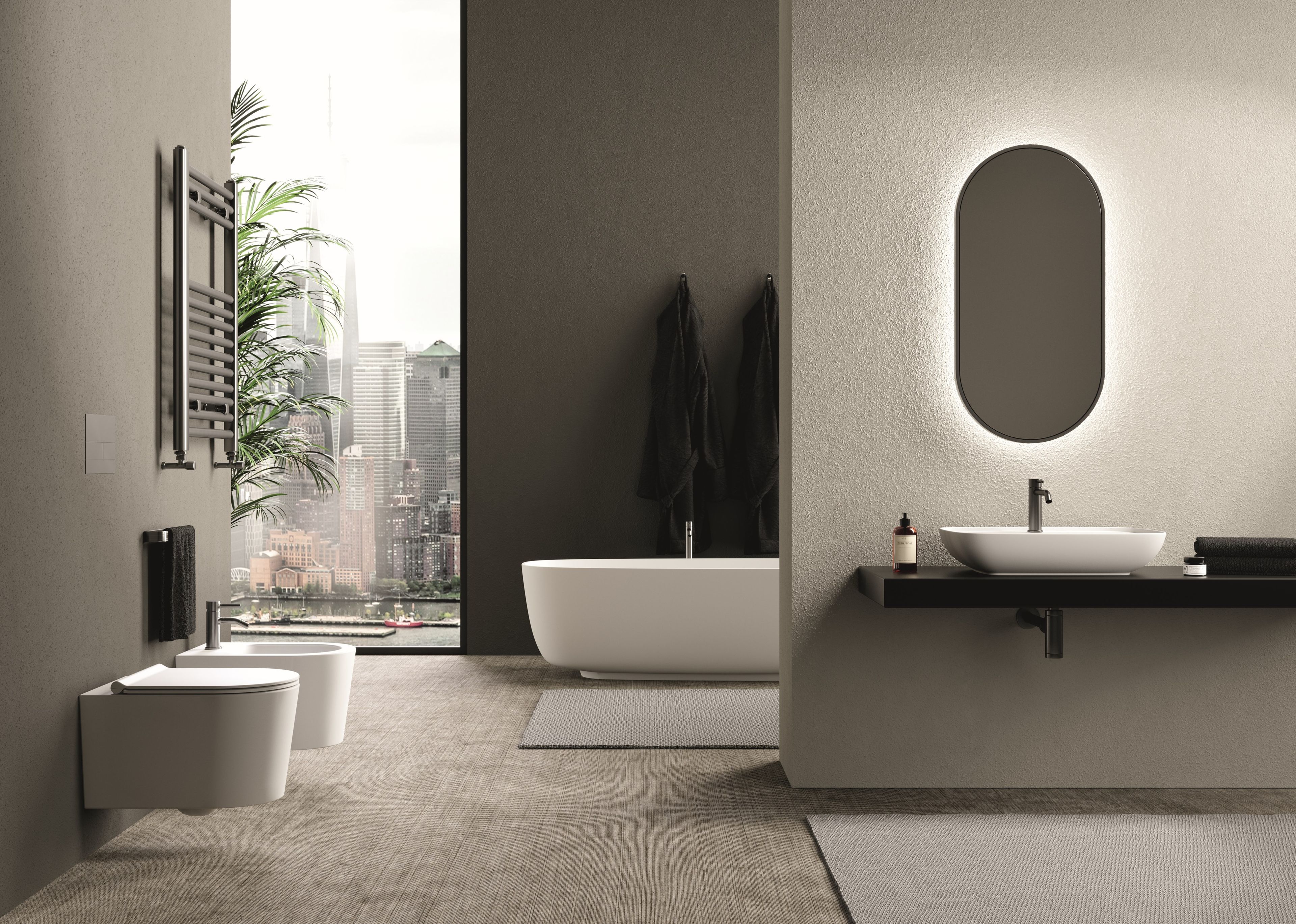 Керамическое подвесное биде Alice Ceramica Форма ARCH-00131899 - Вид №3