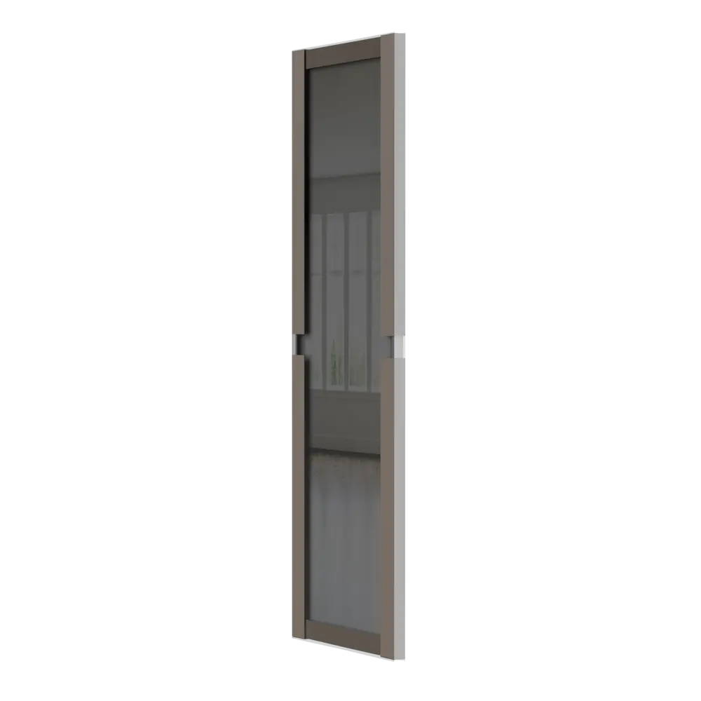 Дверь-купе KONSENSA 244.5x60.4 см с зеркалом профиль матовое серебро 89444092 STLM-2045183  - Вид №6