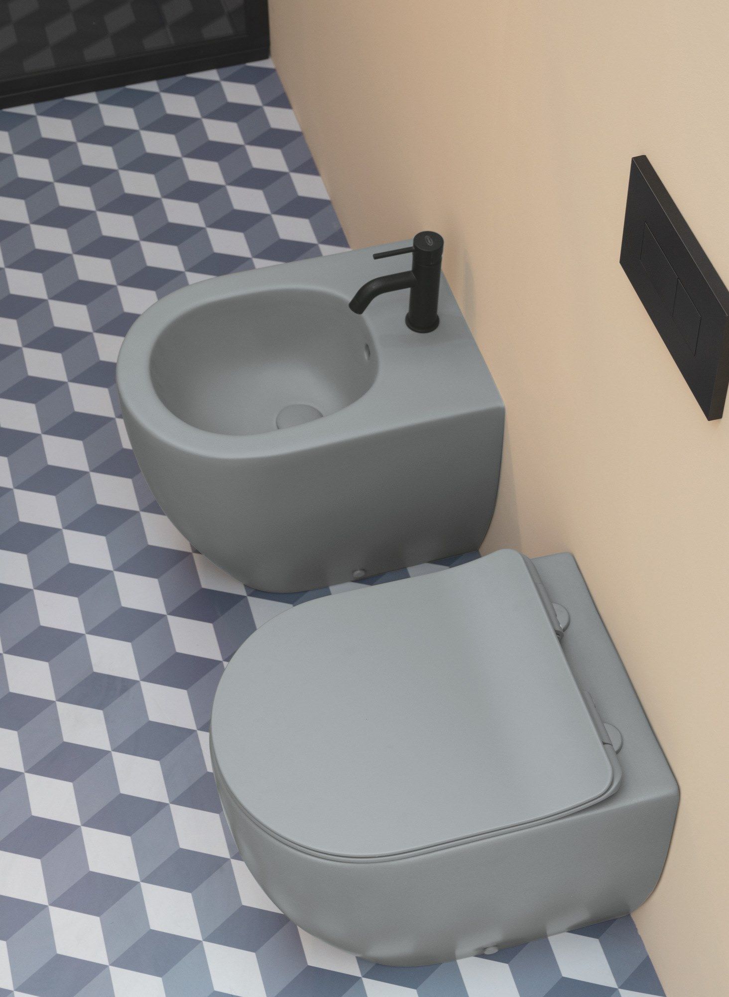 Напольное керамическое биде Axa Glomp ARCH-00039941 - Вид №2