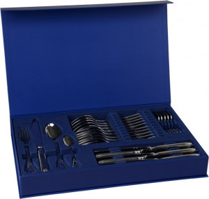 10643351 Императорский фарфоровый завод Набор столовых приборов ИФЗ "Император" 24 предмета на 6 персон Сталь 18/10