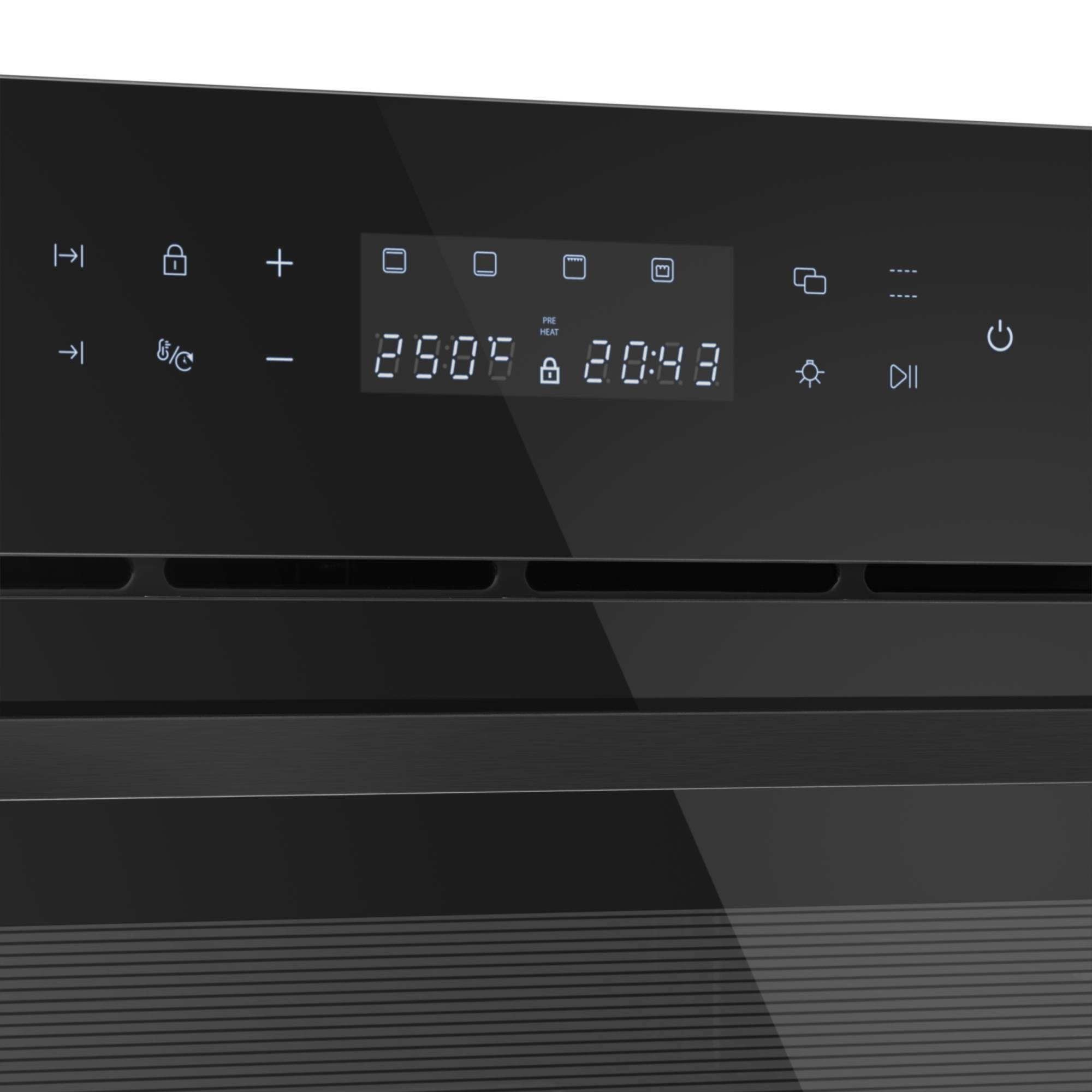 9202552 Электрический духовой шкаф Meferi MEO606BK ULTRA черный STDN-0138068 - Вид №10