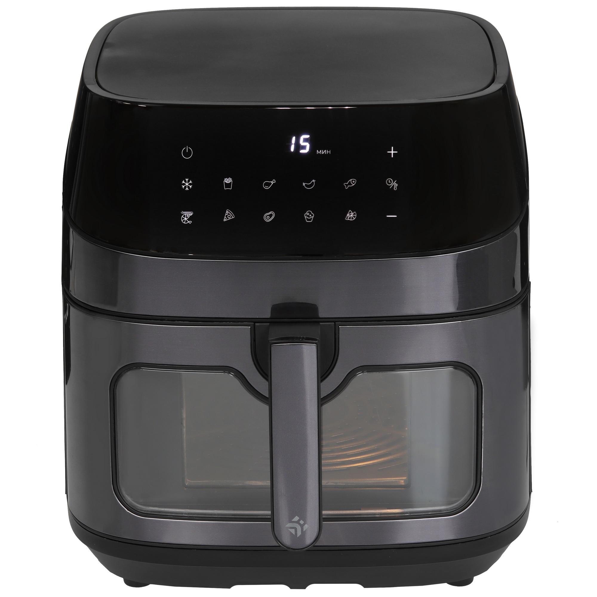 9260639 Аэрогриль DEXP FamilyFry DAF-2208D черный STDN-0062089 - Вид №1