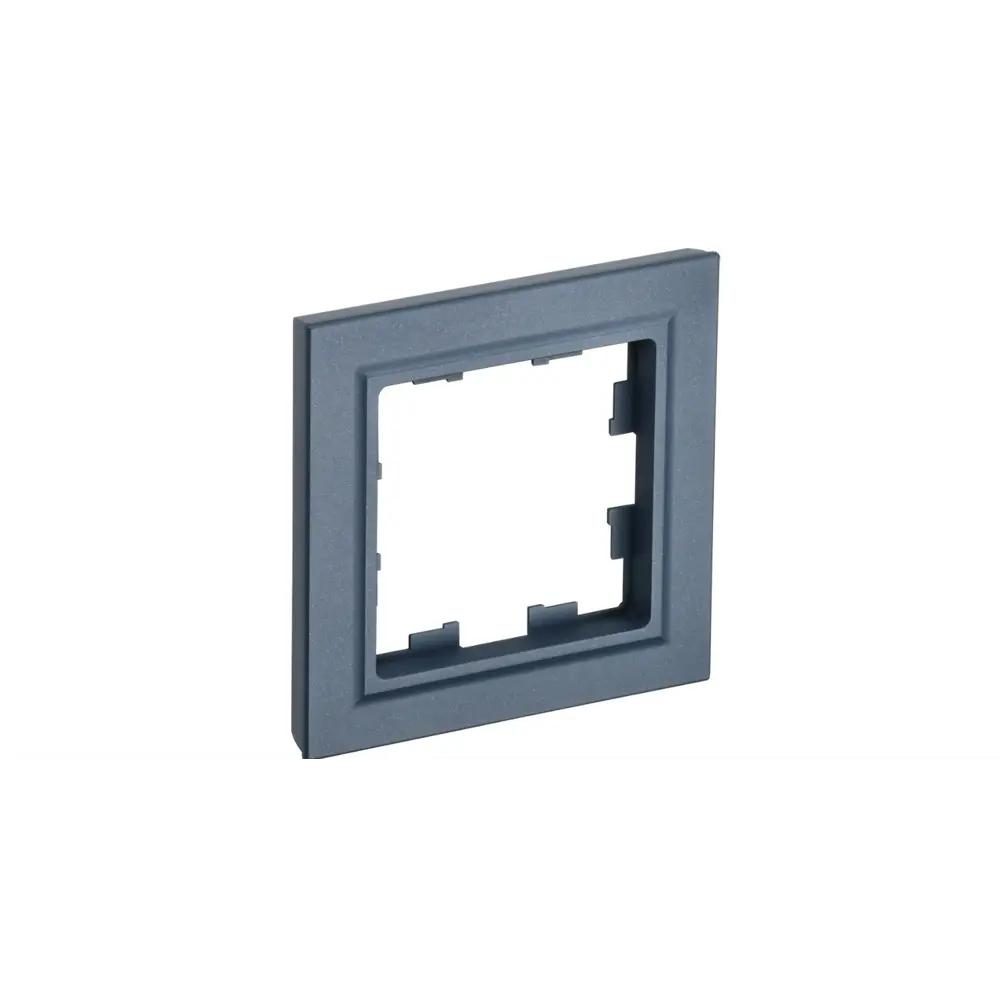Рамка для розеток и выключателей IEK Brite 1 пост цвет маренго 89361870 STLM-2137975