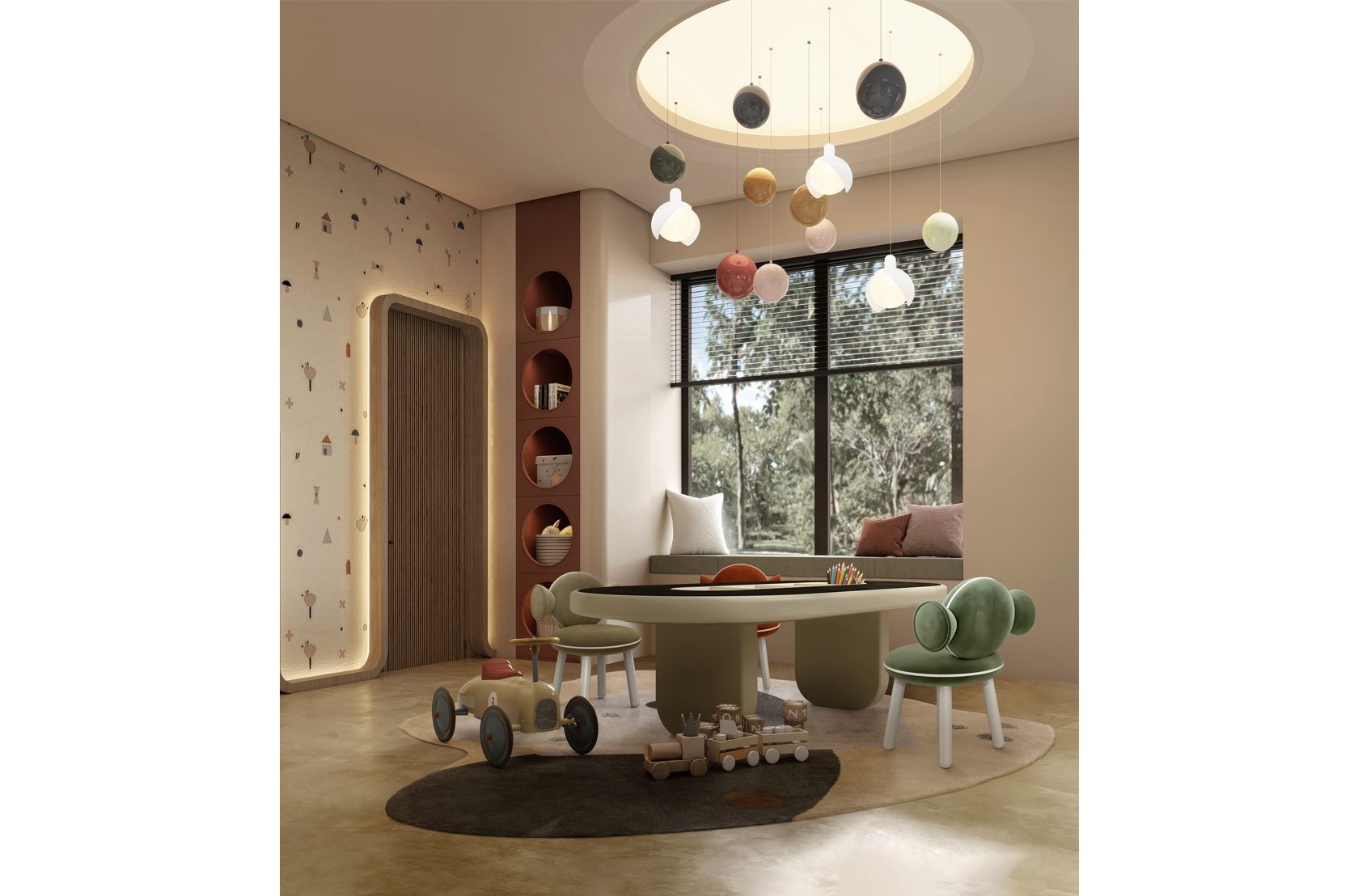 CIST168 Детские ковры Г-Н Айс Circu  - Вид №6