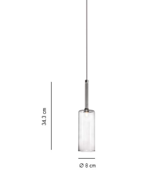 Стеклянный светодиодный открытый подвесной светильник AXOLIGHT Spillray Plus ARCH-00012884 - Вид №2