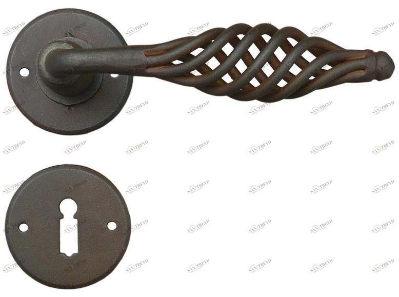 Galbusera Железная ручка на розетке с розеткой Budapest 2799