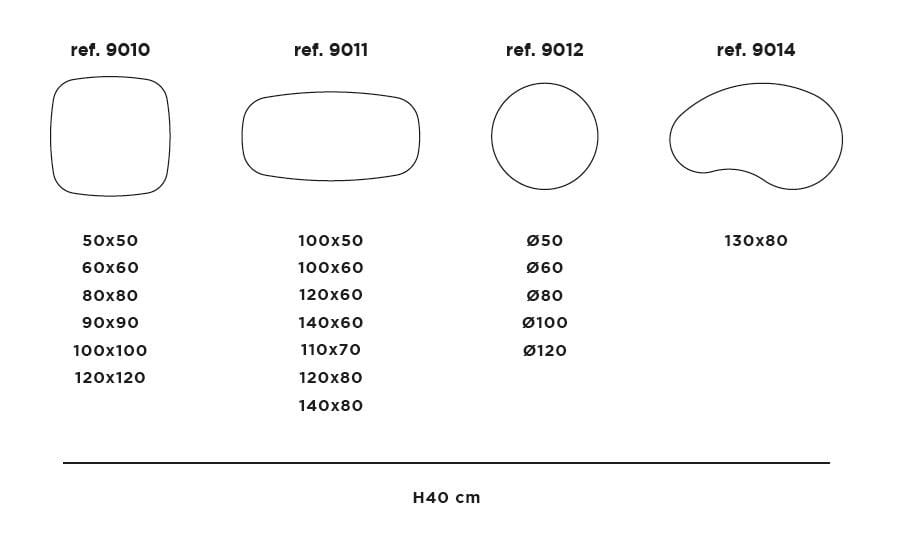 Круглый садовый столик MUSOLA Nansa ARCH-00064222 - Вид №3