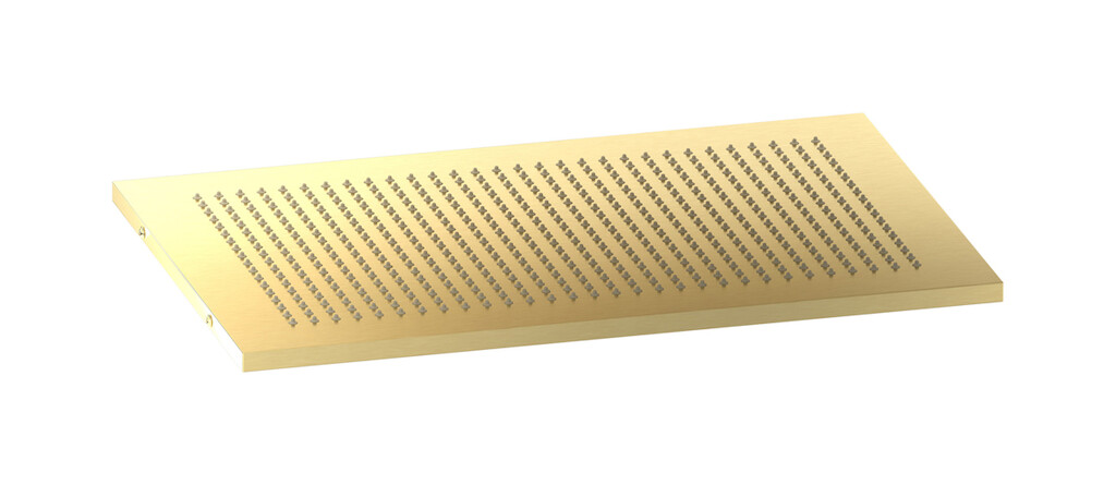 полувстраиваемая душевая лейка с дождевой струей WE ARE IB av520is Brushed Pale Gold Aqua