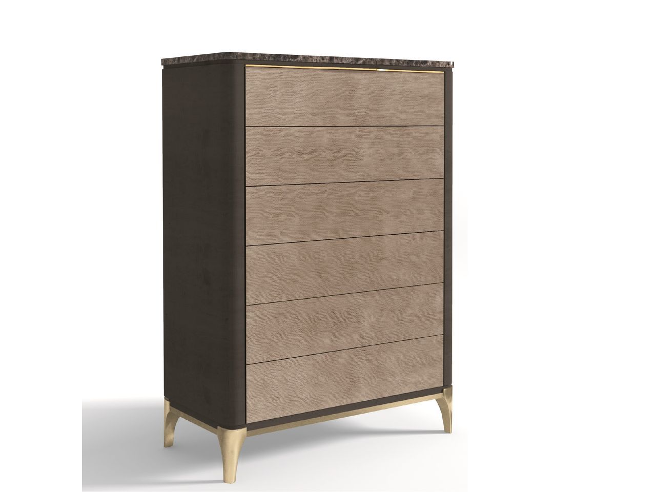 Комод из мрамора и кожи Hurtado Evolution ARCH-00027523 - Вид №7